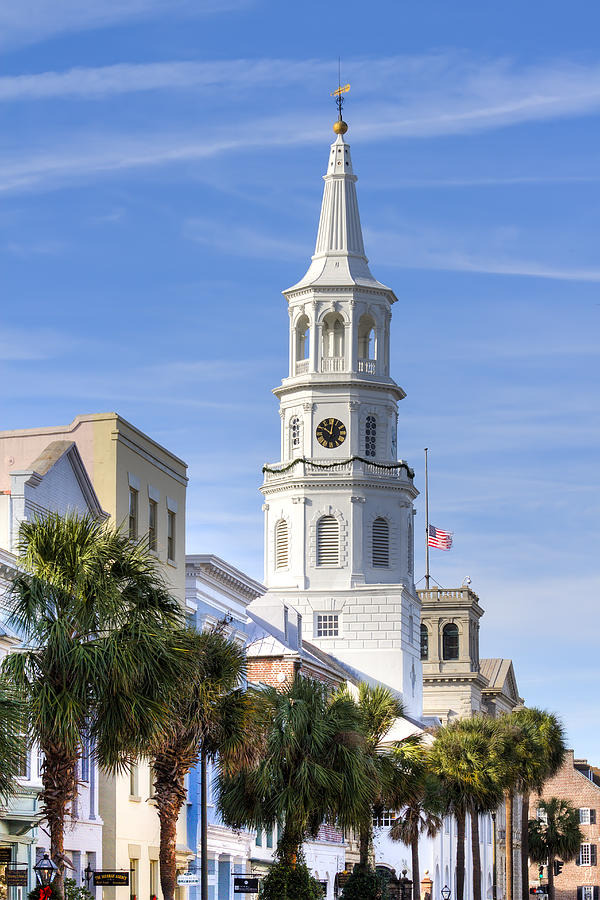 St Michaels Church Charleston SC 3 Photograph by Dustin K Ryan