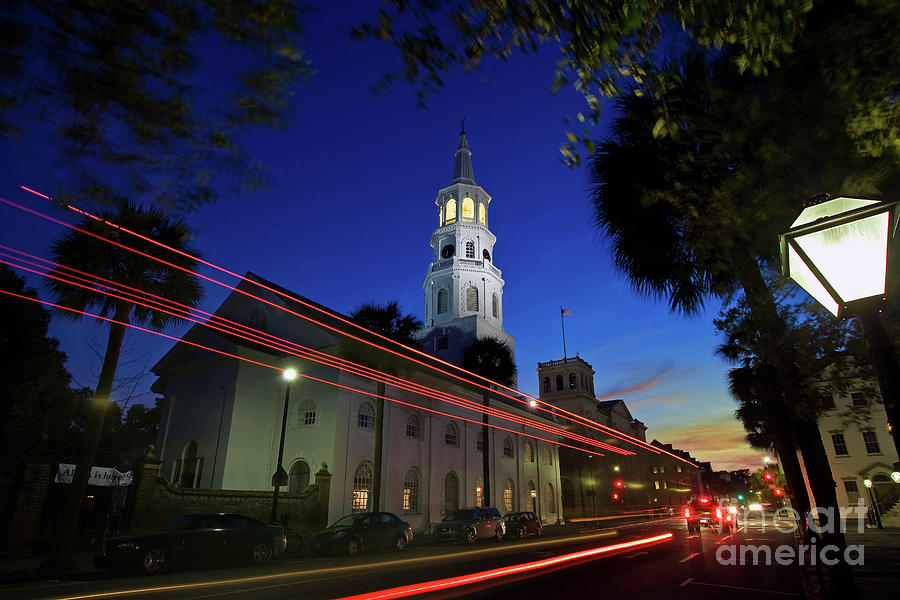St. Michaels Episcopal Church in Charleston, South Carolina Photograph by Sam Antonio