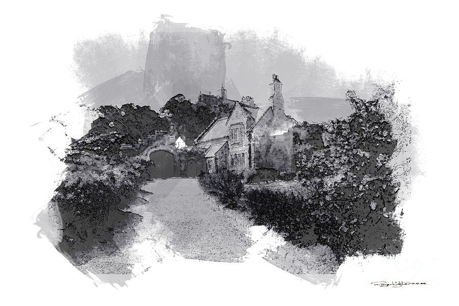 St Michaels Mount Digital Art by Roger Lighterness