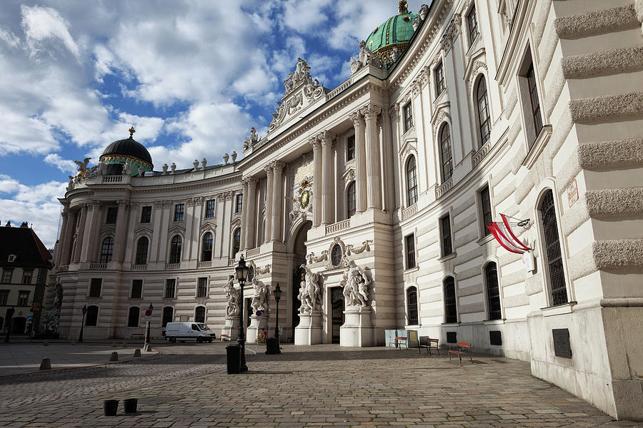 St. Michaels Wing of Hofburg Palace in Vienna Photograph by Artur Bogacki