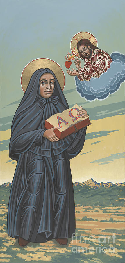 St Mother Cabrini  Missionary of the Sacred Heart 209 Painting by William Hart McNichols