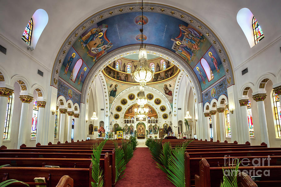 St. Nicholas Greek Orthodox Cathedral,Tarpon Springs, Florida Photograph by Dawna Moore Photography