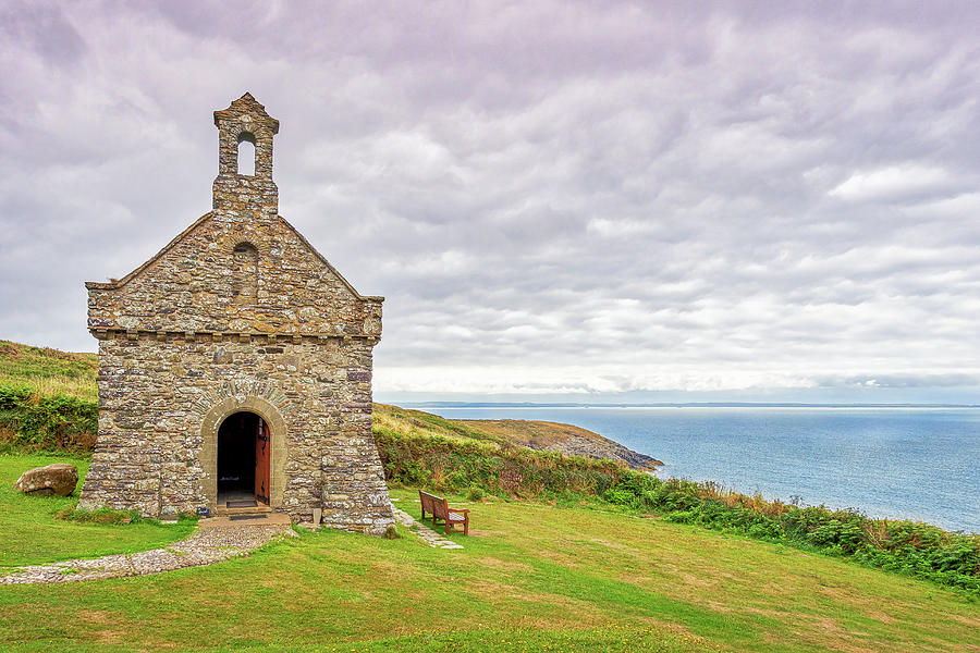 St Nons Retreat Chapel Photograph by Mark Llewellyn