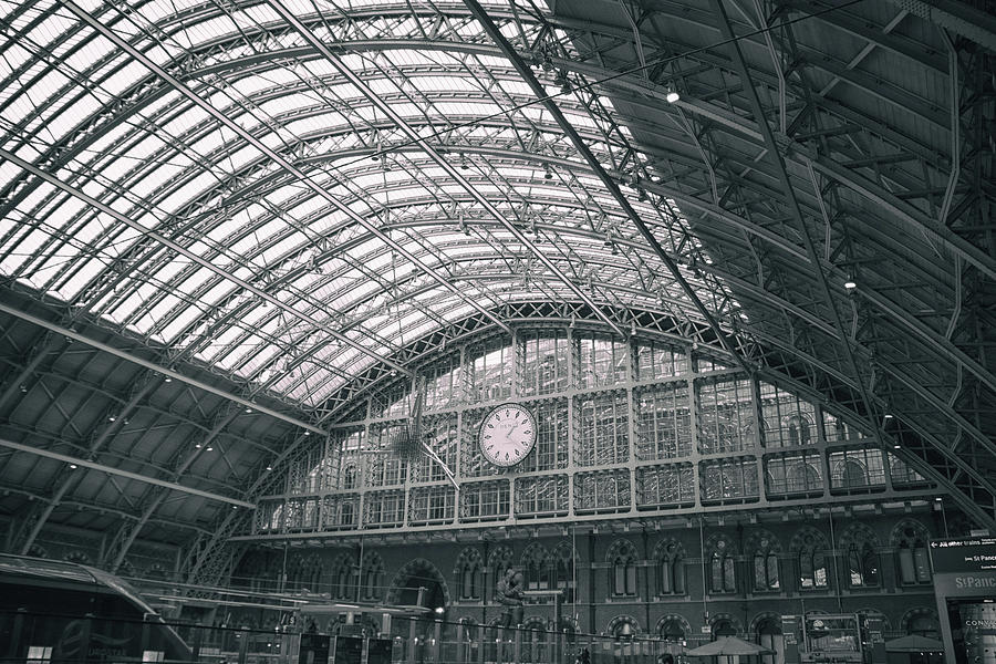 London Photograph - St Pancreas Station by Martin Newman