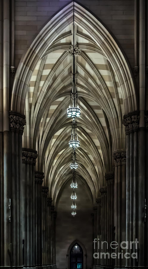 St. Patricks Cathedral - Aisle Photograph by James Aiken