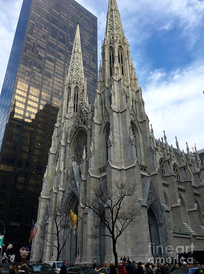 St. Patricks Cathedral Photograph by CAC Graphics