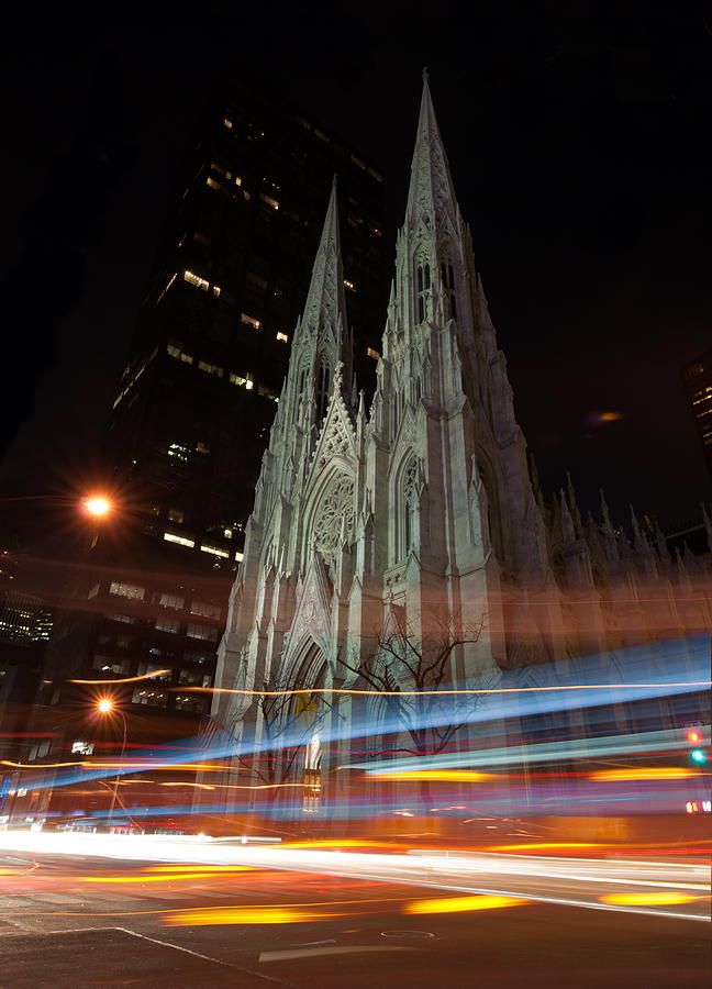 New York City Photograph - St. Patricks Cathedral by Clifford Pugliese