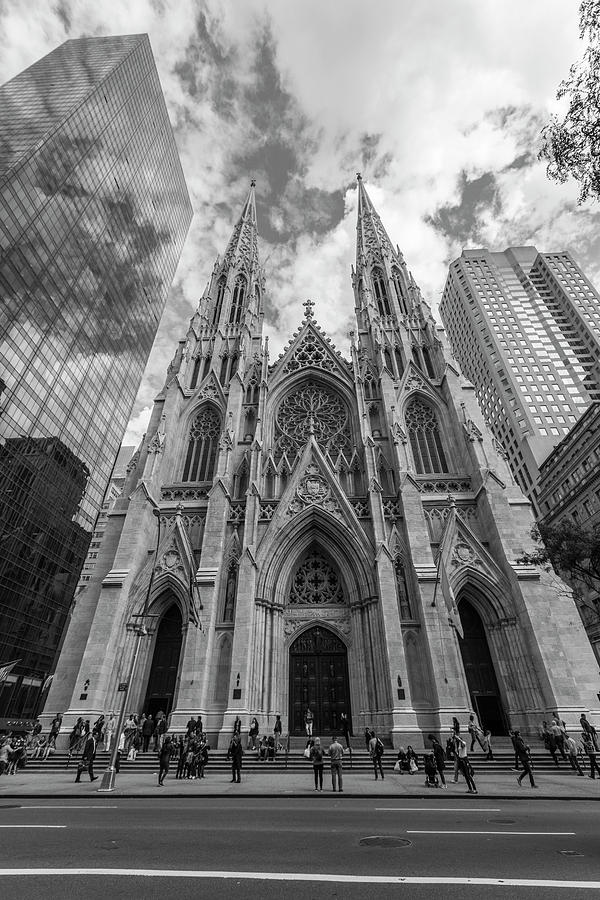 St Patricks Cathedral NYC Day Photograph by John McGraw