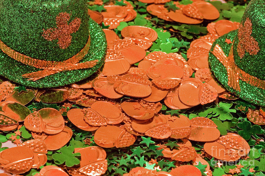 St Patricks Day Background Photograph by Jill Lang