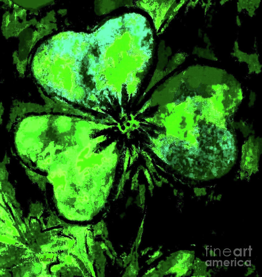 St. Patricks Day  Painting by Hazel Holland