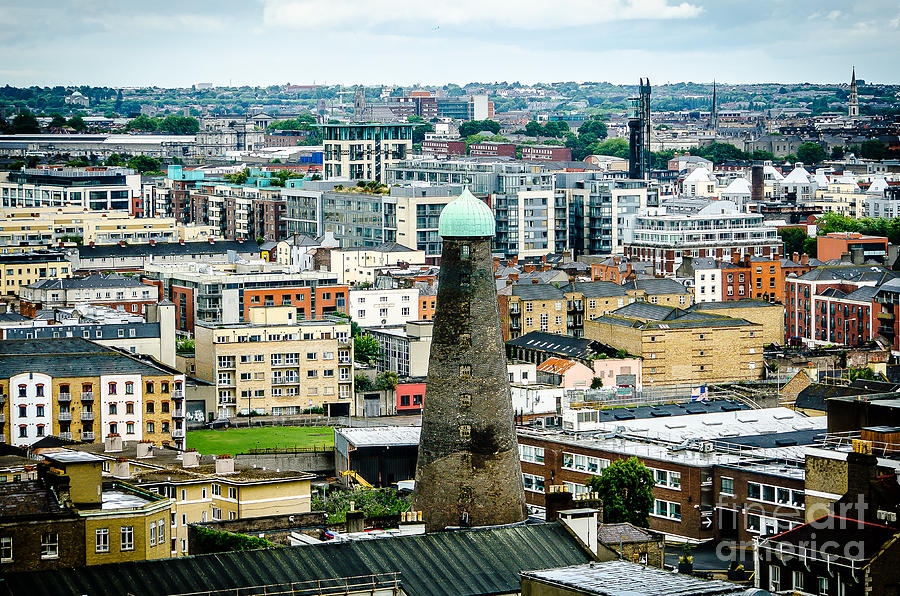 St Patricks Tower from Guinness Brewery in Dublin Photograph by RicardMN Photography