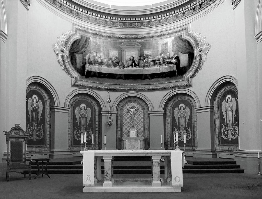 St. Paul's Basilica Altar Photograph by David Pantuso