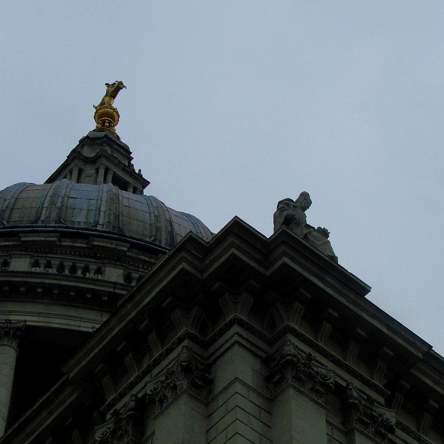 London Photograph - St. Pauls Cathedral by Misentropy