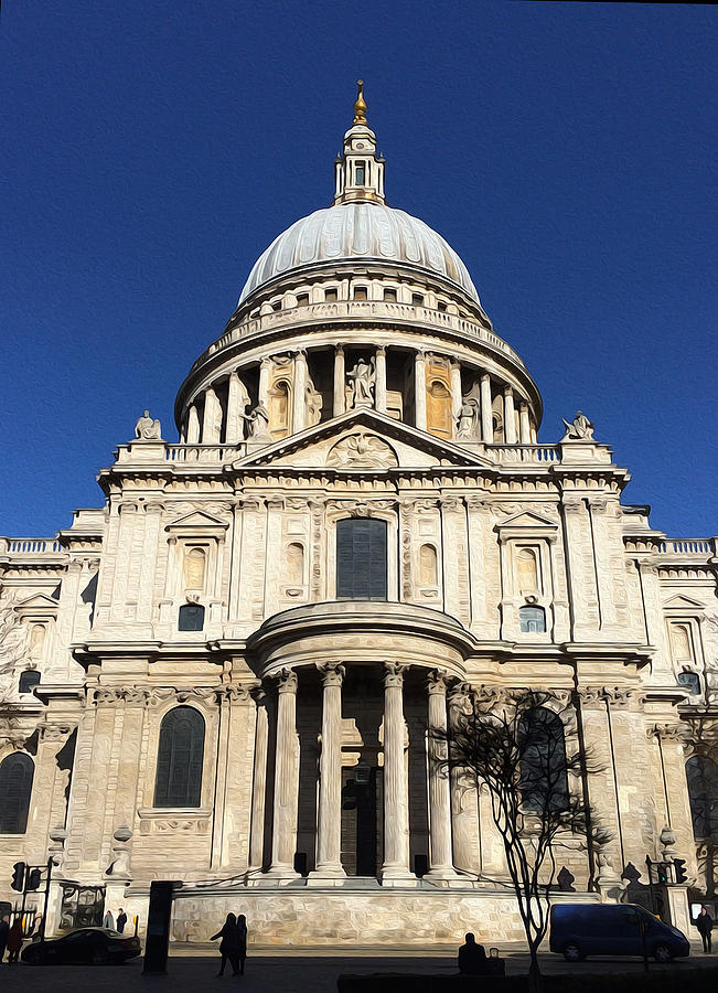 St. Pauls Cathedral Painting by Tom Kostro - Fine Art America