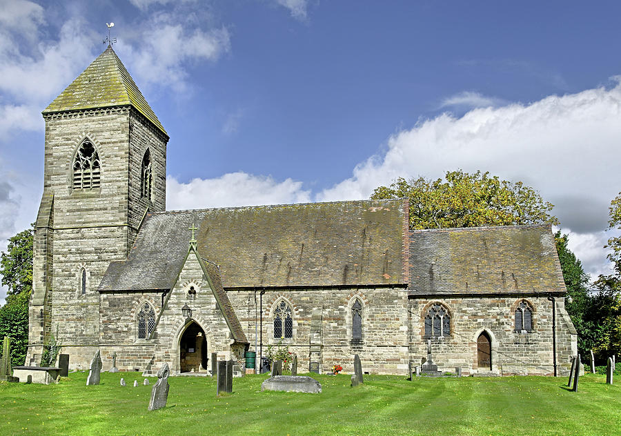 St Pauls Church, Scropton in Derbyshire Photograph by Rod Johnson