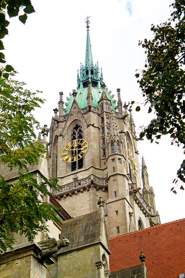 St Pauls Church Steeple Photograph by Robert Meyers-Lussier