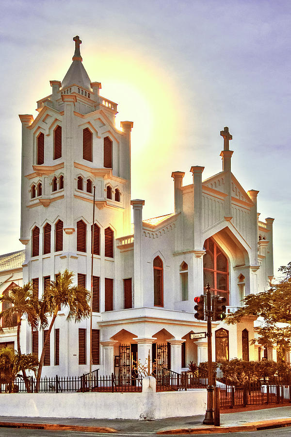 St. Pauls Episcopal Church - Key West Photograph by Bob Slitzan