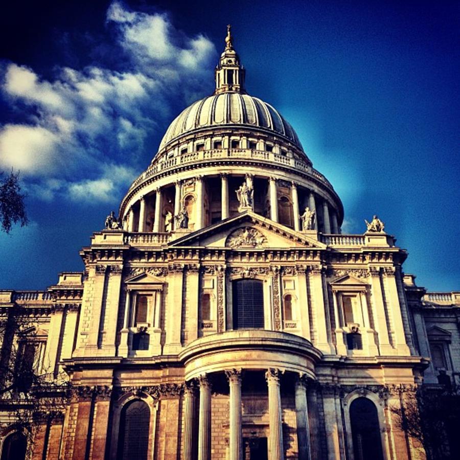 Spring Photograph - St. Pauls Is Unreal... Pics Can Never by Louise McAulay