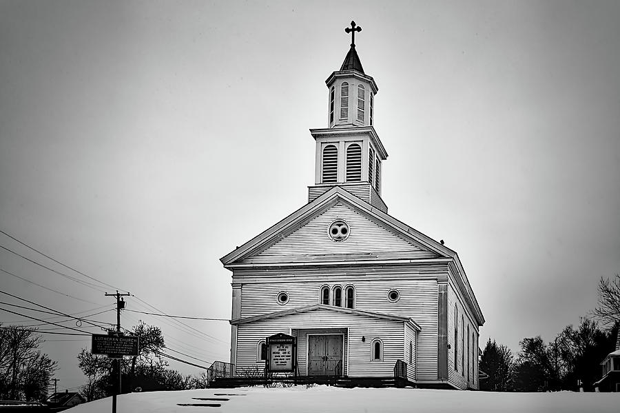 St Paul's Lutheran Church Photograph by Chuck Pierce - Fine Art America