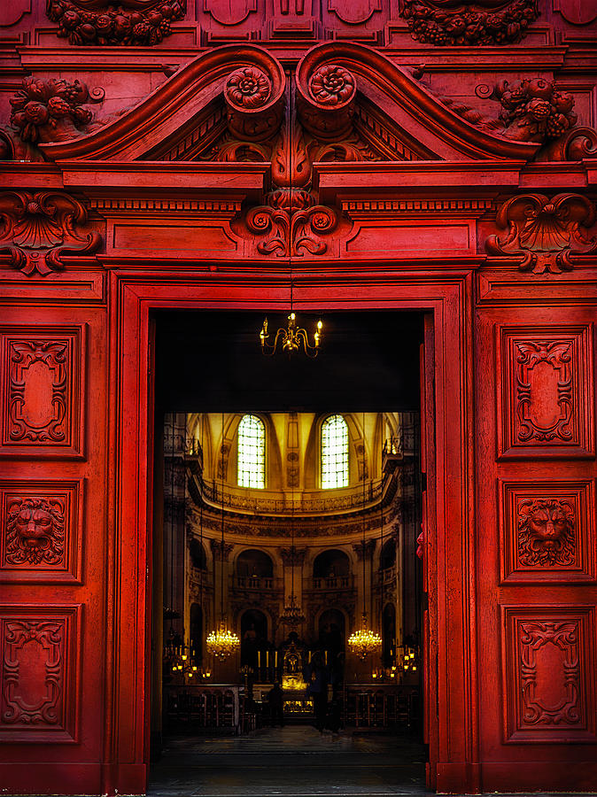 St Paul S Red Door Photograph By Clara Djihanian