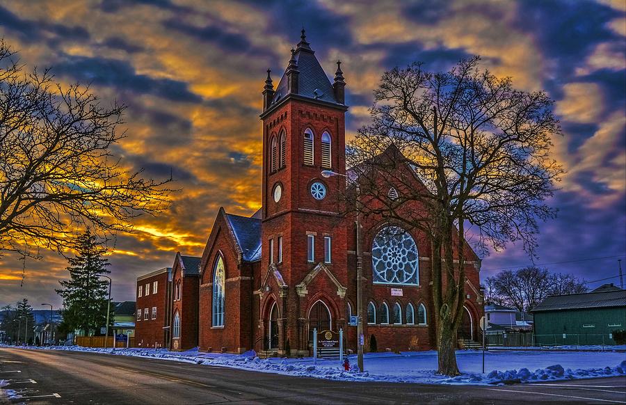 St Pauls United Church Milton Photograph by Karl Anderson