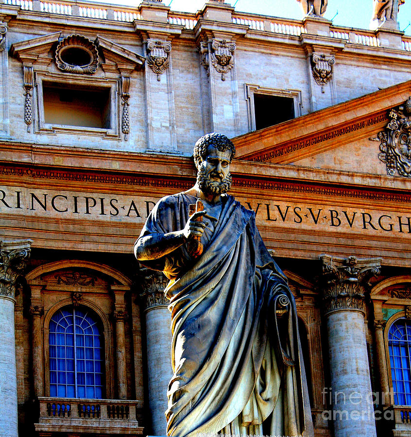 St Peter at the Vatican Photograph by Pat Moore