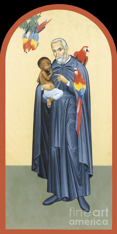 St. Peter Claver - RLPRC Painting by Br Robert Lentz OFM