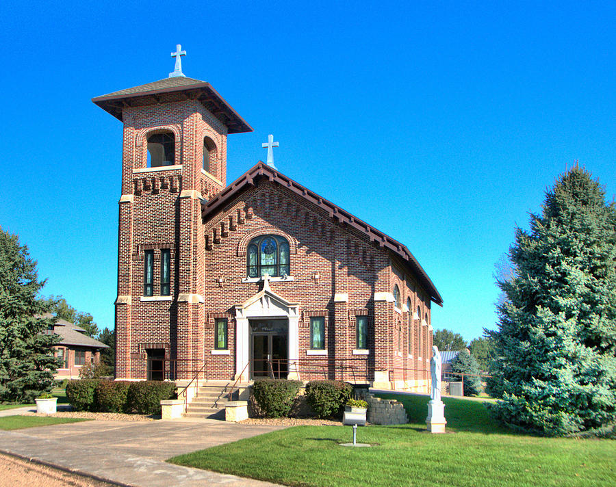St Peter de Alcantara Catholic Church of Ewing, Nebraska Photograph by Josephine Buschman