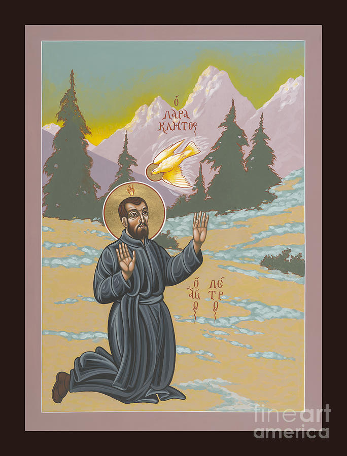 St Peter Faber Inspired by the Holy Spirit 165 Painting by William Hart McNichols