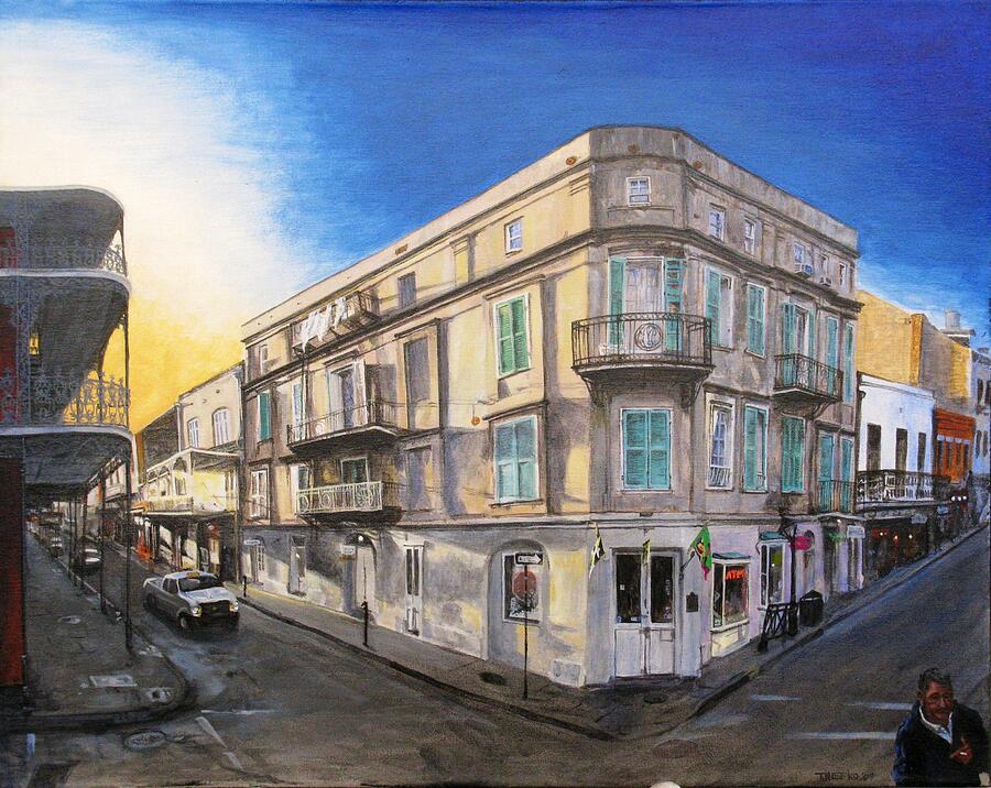 St. Peter Street Morning Painting by Tom Hefko