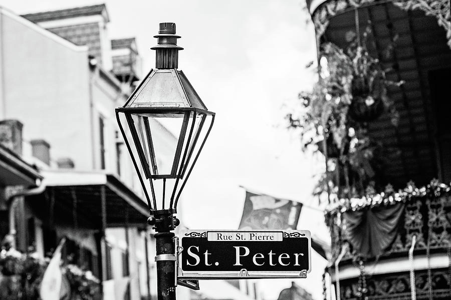 St. Peter Street New Orleans Photograph by Scott Pellegrin