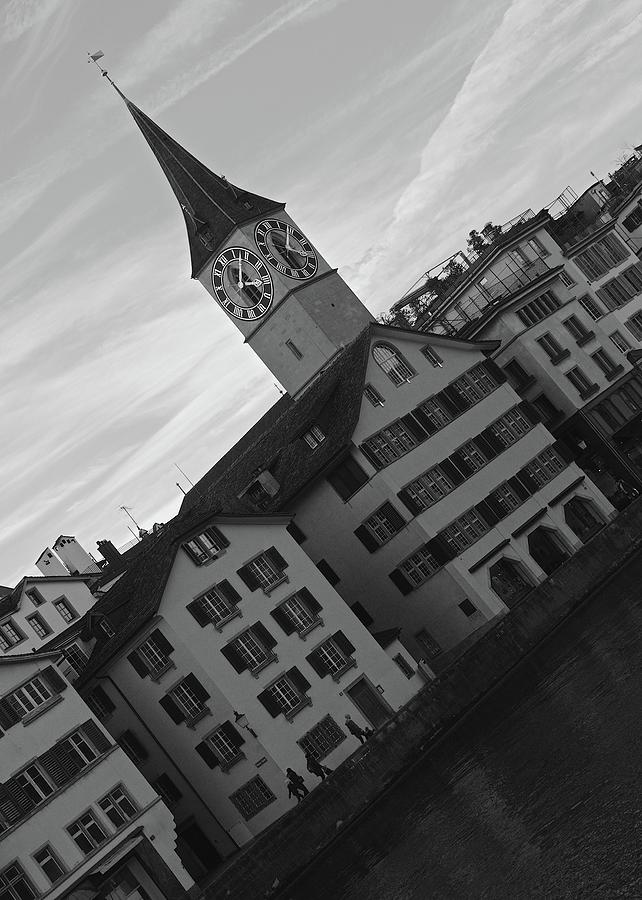 St. Peter, Zurich Photograph by Matt MacMillan