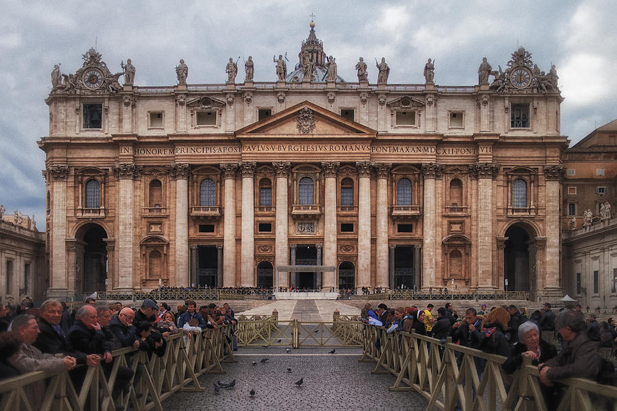 St. Peters Basilica Photograph by Adam Rainoff