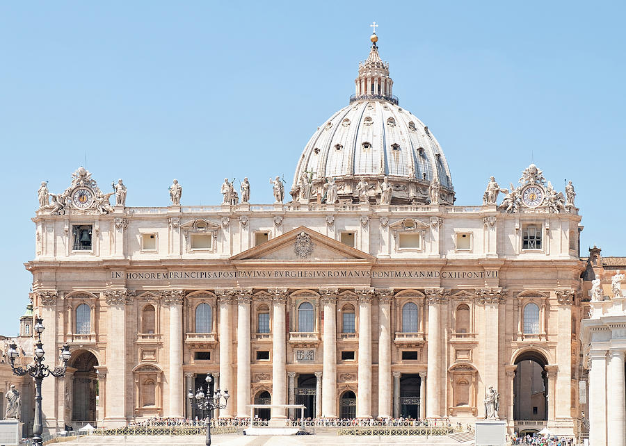 St Peters Basilica Photograph by Catherine Reading