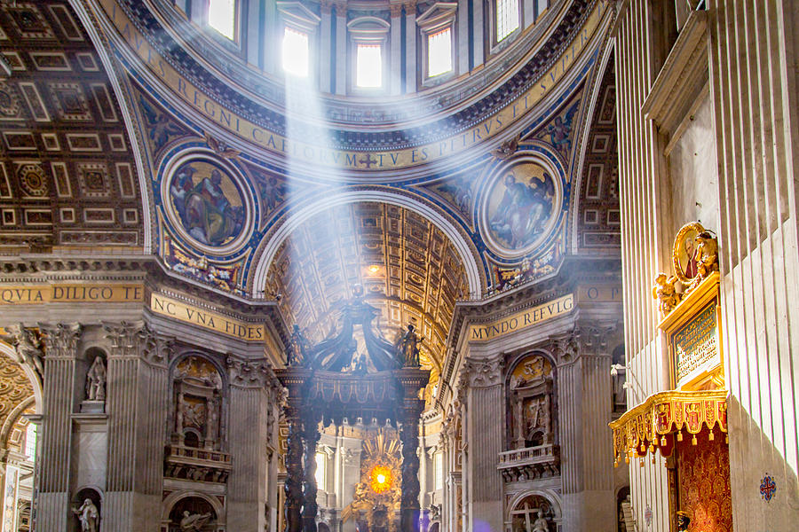 St. Peter's Basilica in Vatican City Photograph by Gary Fossaceca ...