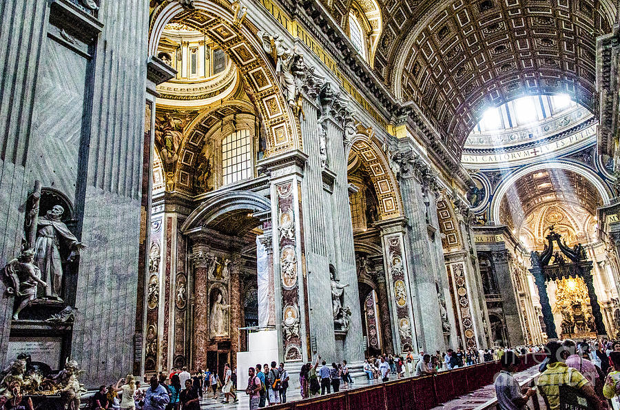 St. Peters Basilica Inside 2 Photograph