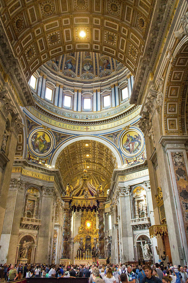 St. Peter's Basilica, Rome Photograph by Terry Finegan - Fine Art America