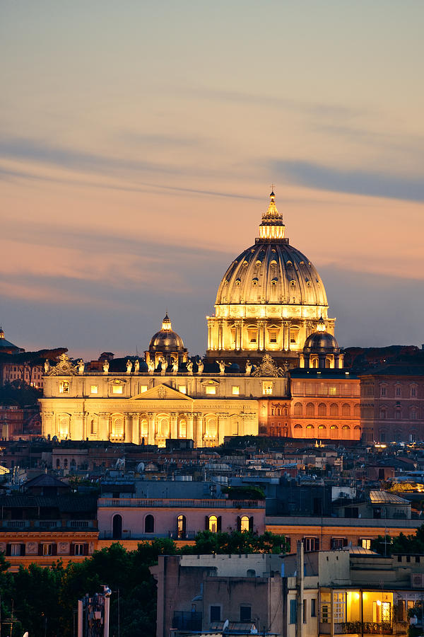 St Peters Basilica Photograph by Songquan Deng