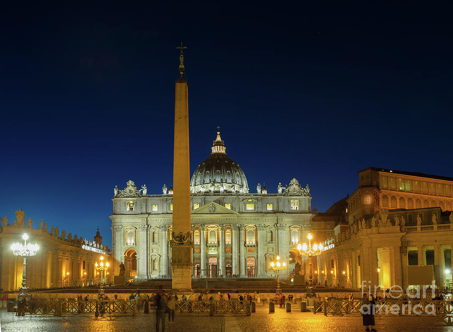 St. Peters cathedral  in Rome Photograph by Anastasy Yarmolovich