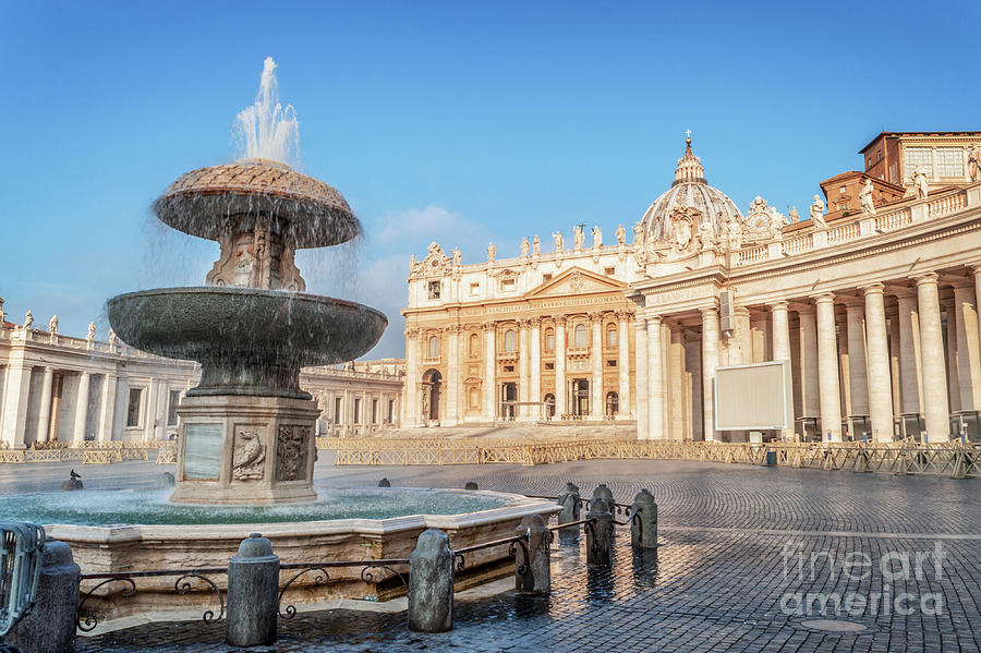 St Peters basilica, Vatican Photograph by Louise Poggianti