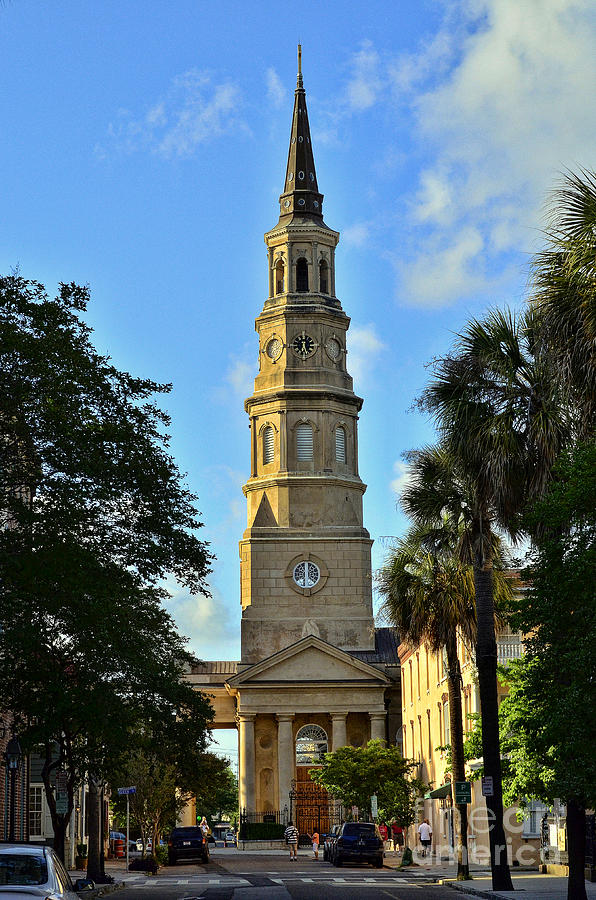 St. Philips Episcopal Church - Charleston Photograph by Allen Beatty