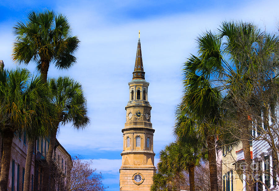 St. Philip's Episcopal Church Charleston Sc Photograph by Donnie Whitaker