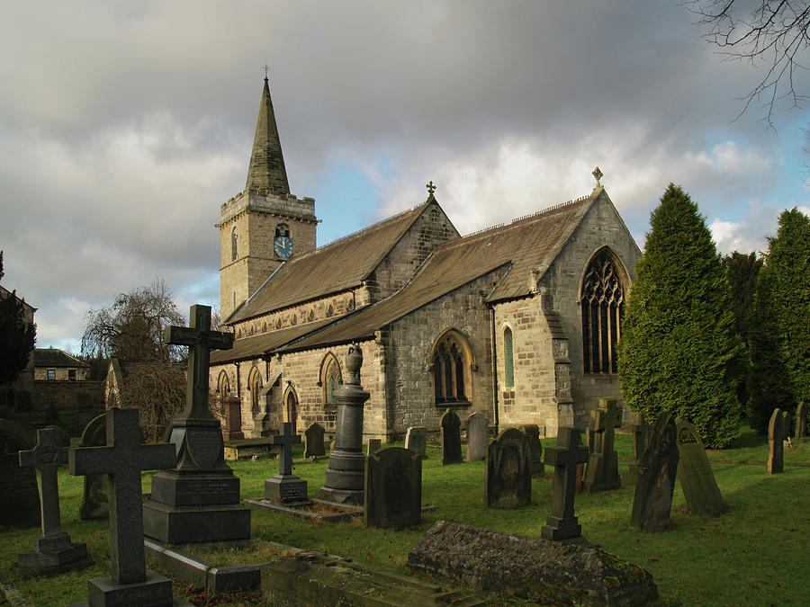 Church Photograph - St Ricarius Aberford by Steve Watson