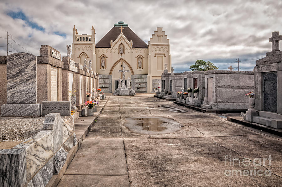 New Orleans Photograph - St Roch Cemetery NOLA by Kathleen K Parker