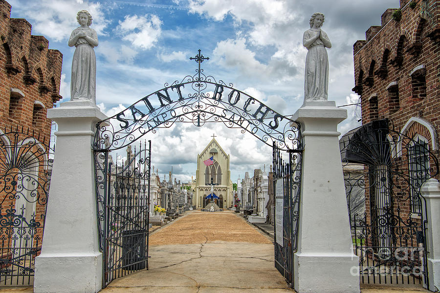 St. Rochs Cemetery in New Orleans, Louisiana Photograph by Bonnie Barry