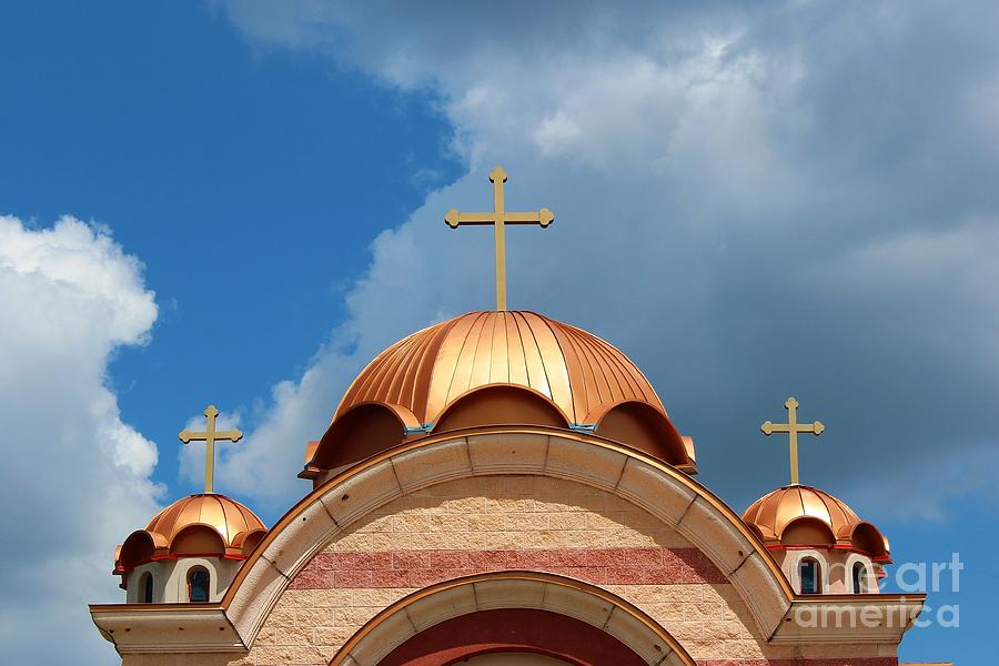 St Sava Serbian Orthodox Church North Port FL Photograph by Robert Wilder Jr