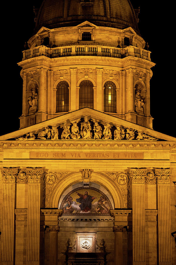 St. Stephen Basilica Neoclassical Architecture In Budapest Photograph by Artur Bogacki