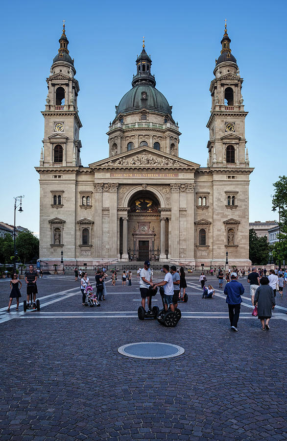 St. Stephens Basilica and Square in Budapest Photograph by Artur Bogacki