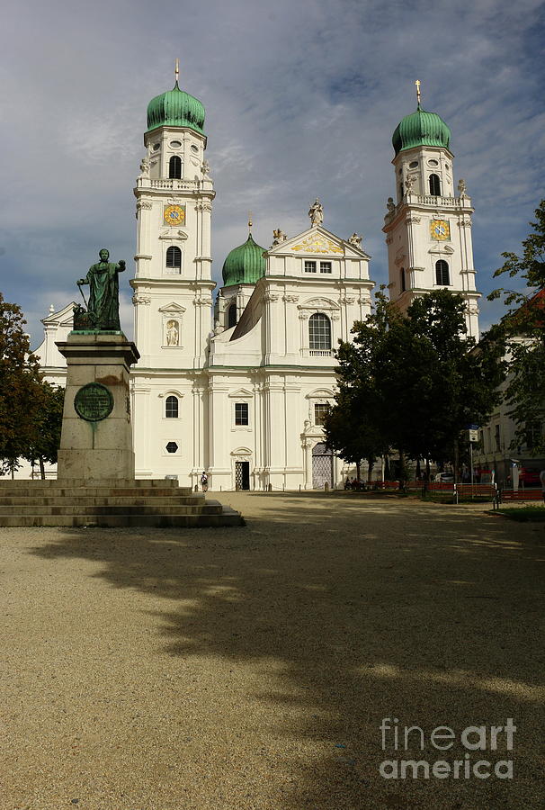 St. Stephens Cathedral Passau Photograph by Christiane Schulze Art And Photography