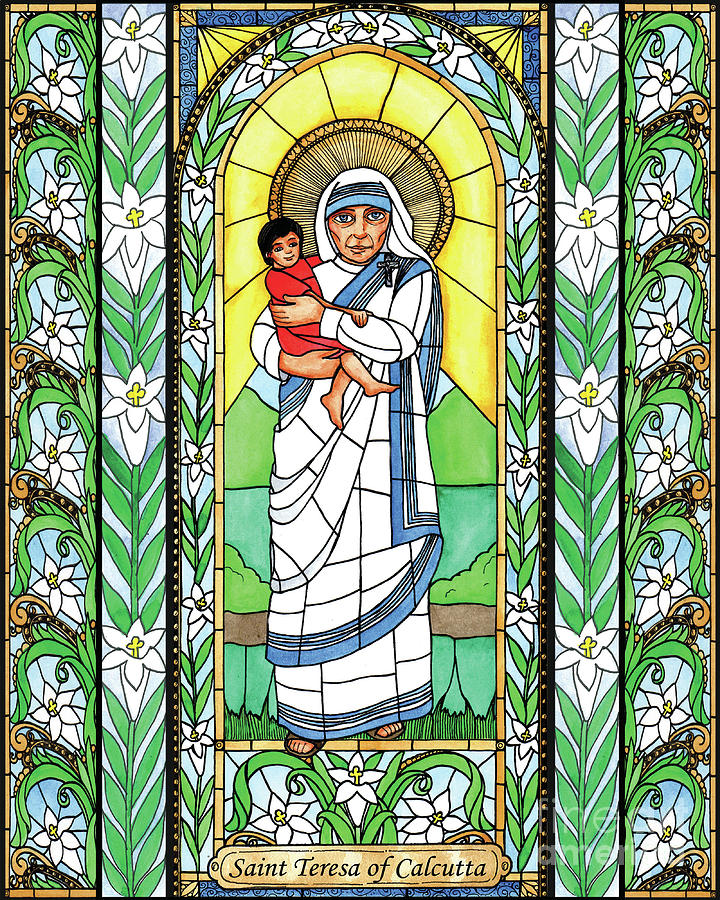 St. Teresa of Calcutta Painting by Brenda Nippert